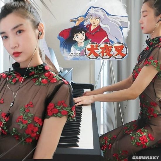 画面让人心跳加速 韩国钢琴小姐姐的福利时间