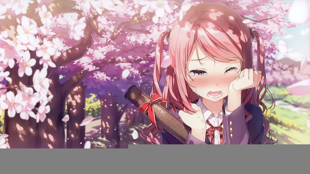 唯美浪漫动漫女孩人物图片