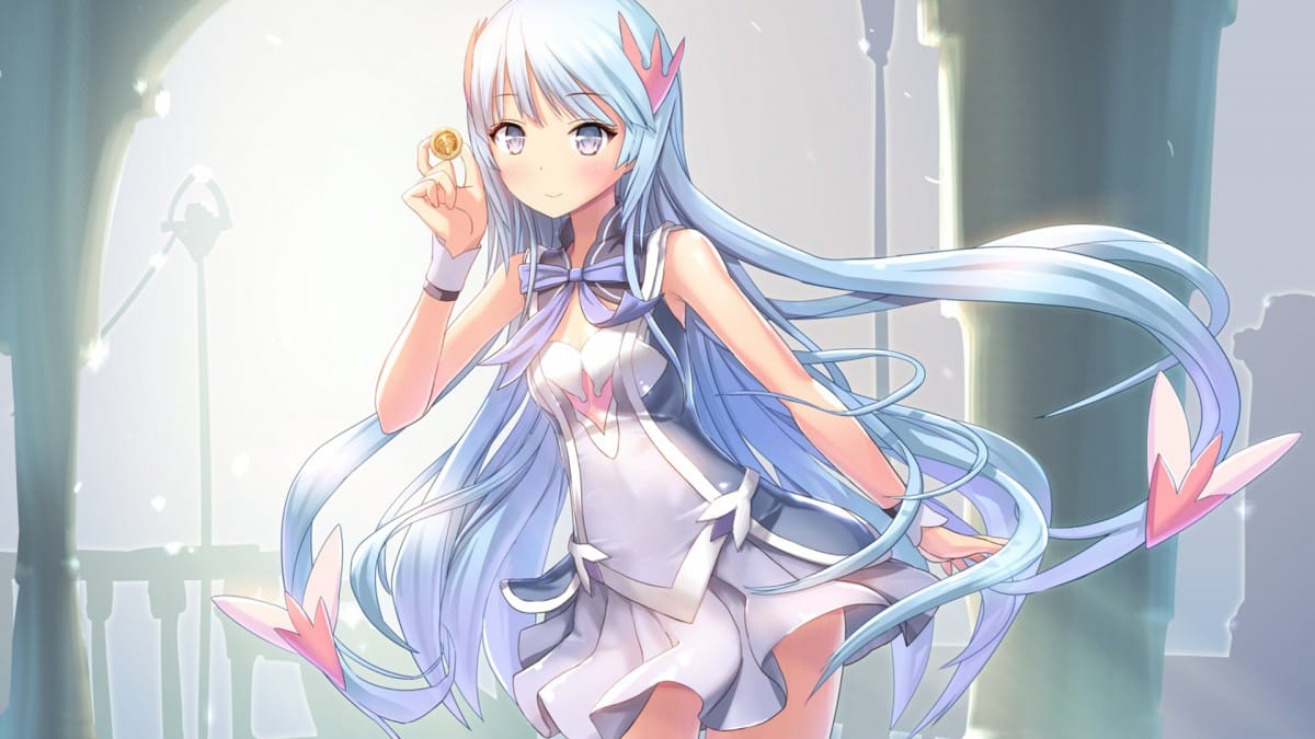 唯美浪漫动漫女孩人物图片