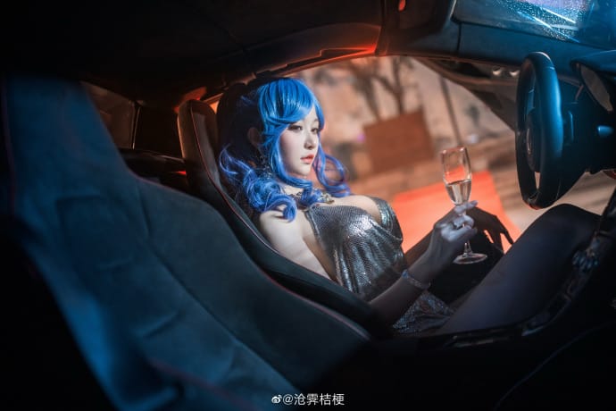 《碧蓝航线》香车美人的诱惑圣路易斯Cosplay【CN:沧霁桔梗】