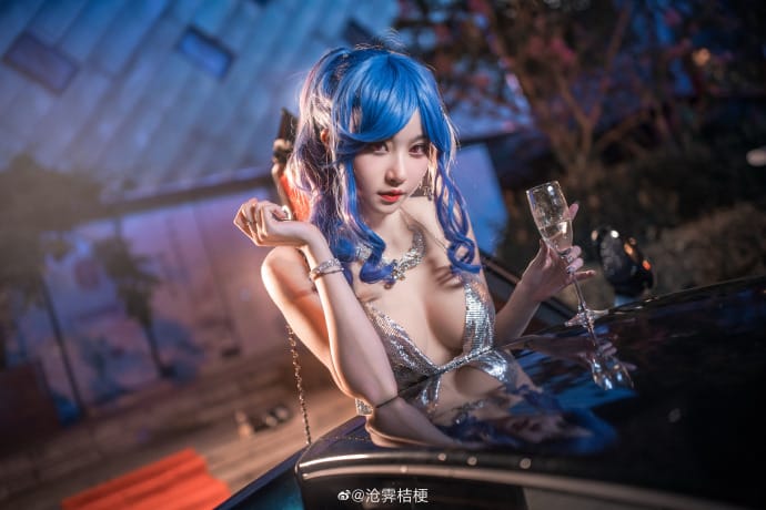 《碧蓝航线》香车美人的诱惑圣路易斯Cosplay【CN:沧霁桔梗】