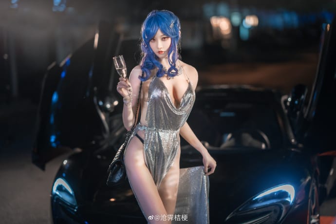 《碧蓝航线》香车美人的诱惑圣路易斯Cosplay【CN:沧霁桔梗】