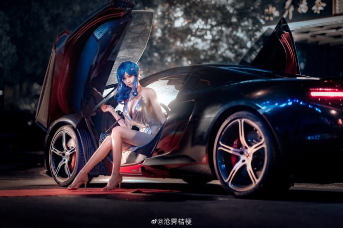 《碧蓝航线》香车美人的诱惑圣路易斯Cosplay【CN:沧霁桔梗】