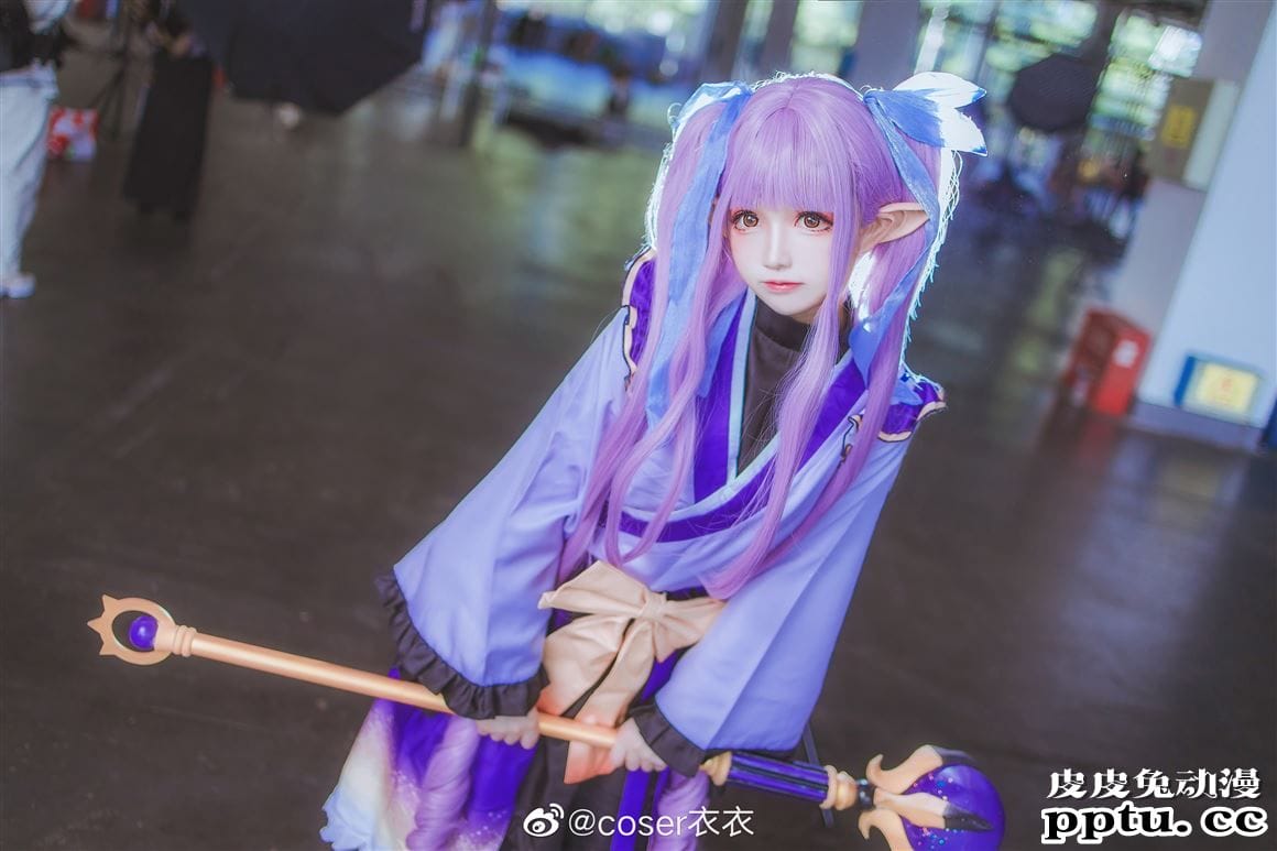 《公主连结！Re:Dive》冰川镜华可爱萝莉Cosplay【CN:coser衣衣】-皮皮兔动漫