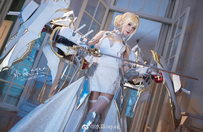 《碧蓝航线》圣女贞德Cosplay【CN:水淼】