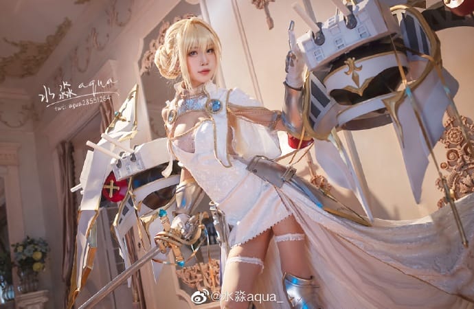 《碧蓝航线》圣女贞德Cosplay【CN:水淼】