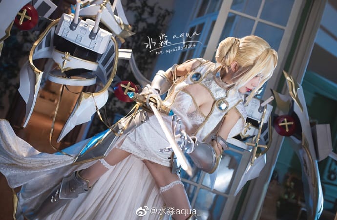 《碧蓝航线》圣女贞德Cosplay【CN:水淼】