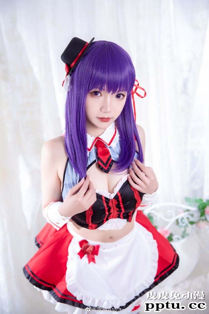 《Fate/EXTRA》间桐樱性感女仆Cosplay【CN:雪晴Astra】