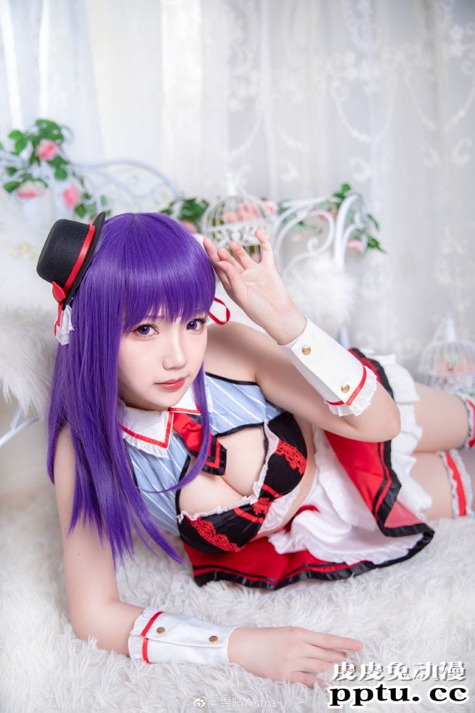 《Fate/EXTRA》间桐樱性感女仆Cosplay【CN:雪晴Astra】
