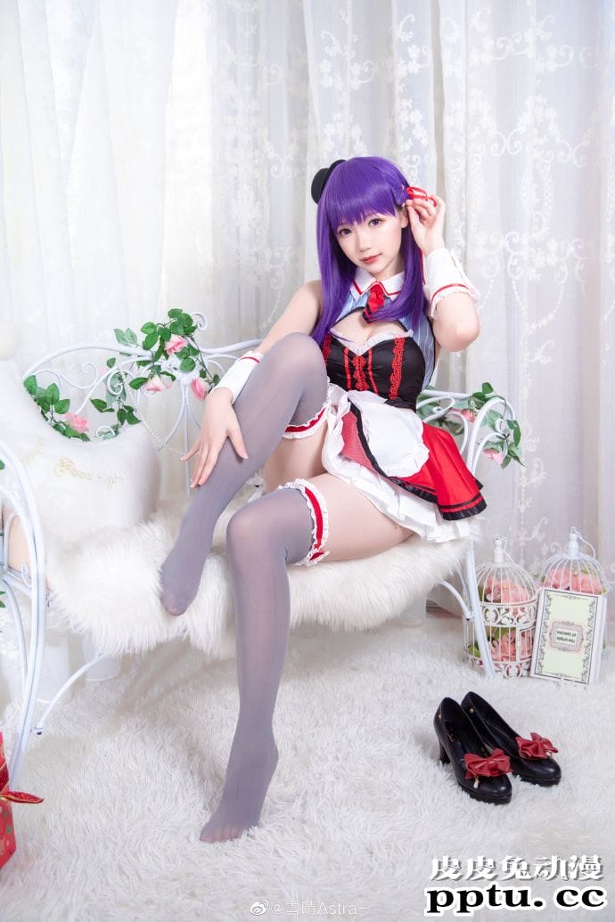 《Fate/EXTRA》间桐樱性感女仆Cosplay【CN:雪晴Astra】