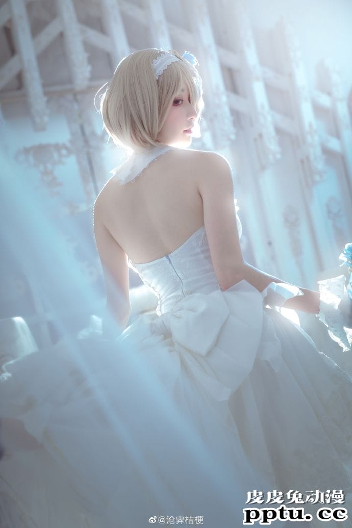 《崩坏3》丽塔•洛丝薇瑟花嫁蔷薇誓言Cosplay【CN:沧霁桔梗】