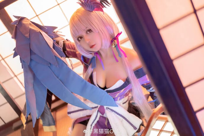 《阴阳师》以津真天Cosplay【CN:黑猫猫OvO】
