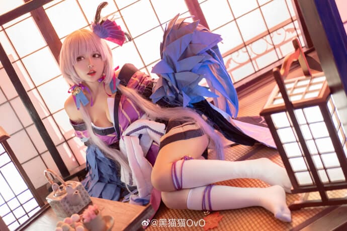 《阴阳师》以津真天Cosplay【CN:黑猫猫OvO】