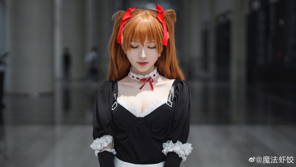 《新世纪福音战士》明日香Cosplay【CN:魔法虾饺】-皮皮兔动漫