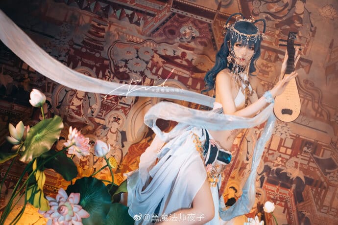 《东方Project》霍青娥性感Cosplay【CN:黑魔法师夜子】