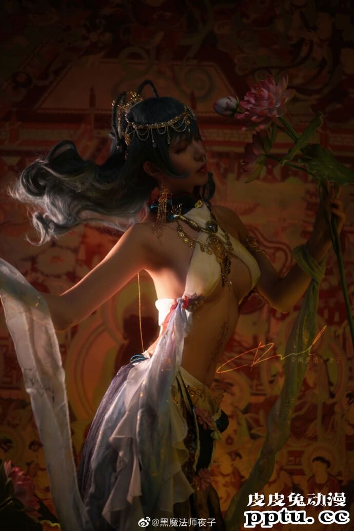 《东方Project》霍青娥性感Cosplay【CN:黑魔法师夜子】