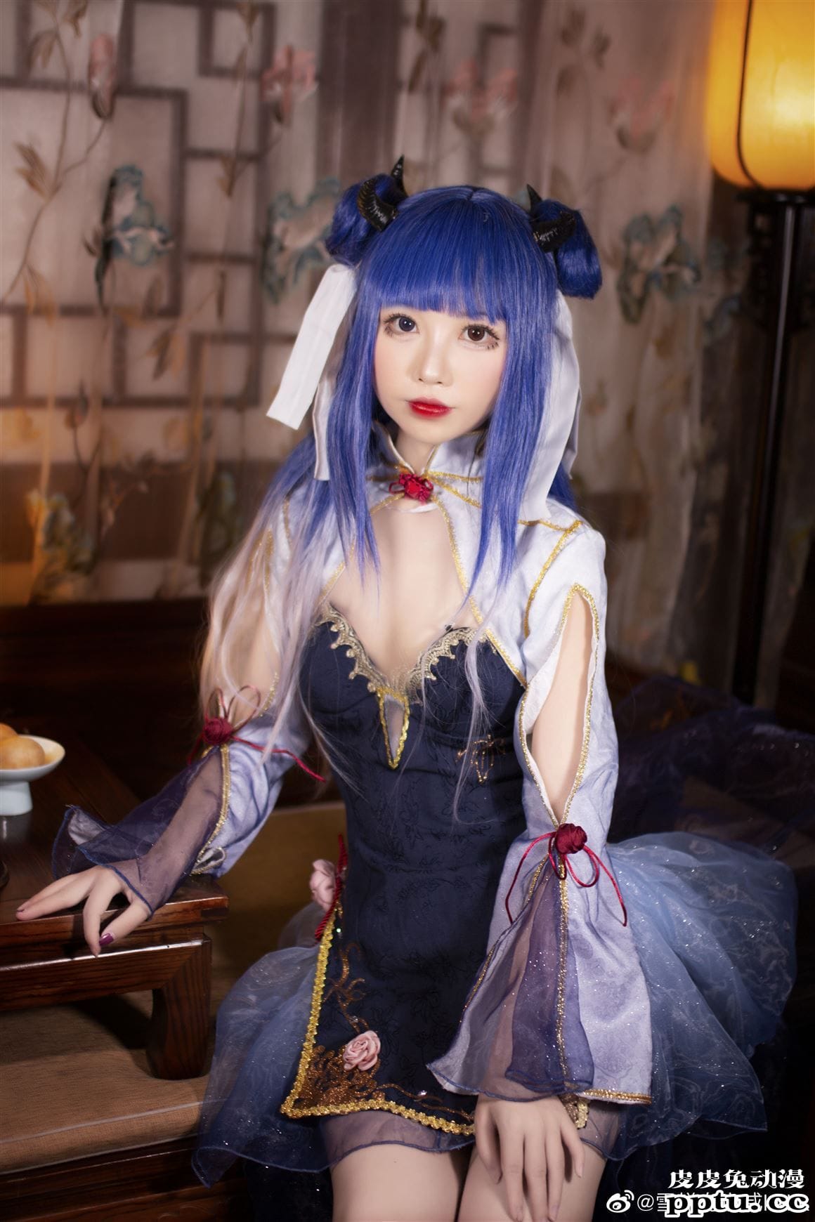 《碧蓝航线》伊吹旗袍美腿Cosplay【CN:雪糕有点咸kkkk】