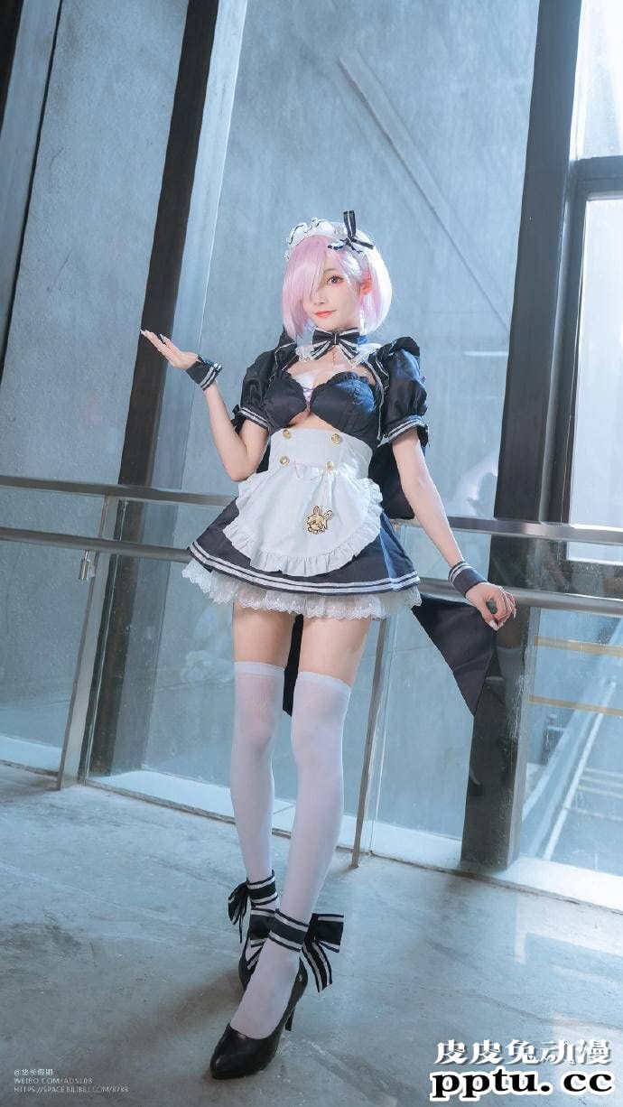 FGO玛修性感女仆Cosplay【CN:宵鱼鱼】