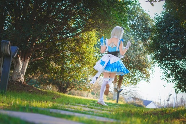 《崩坏3》德丽莎可爱Cosplay【CN:弥音音ww】