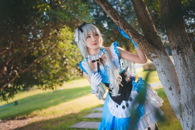 《崩坏3》德丽莎可爱Cosplay【CN:弥音音ww】