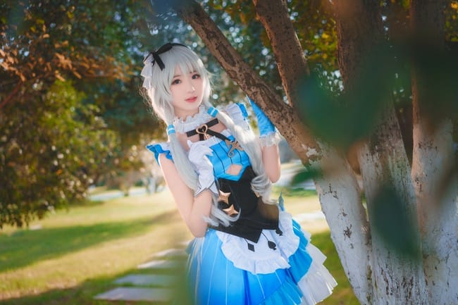 《崩坏3》德丽莎可爱Cosplay【CN:弥音音ww】