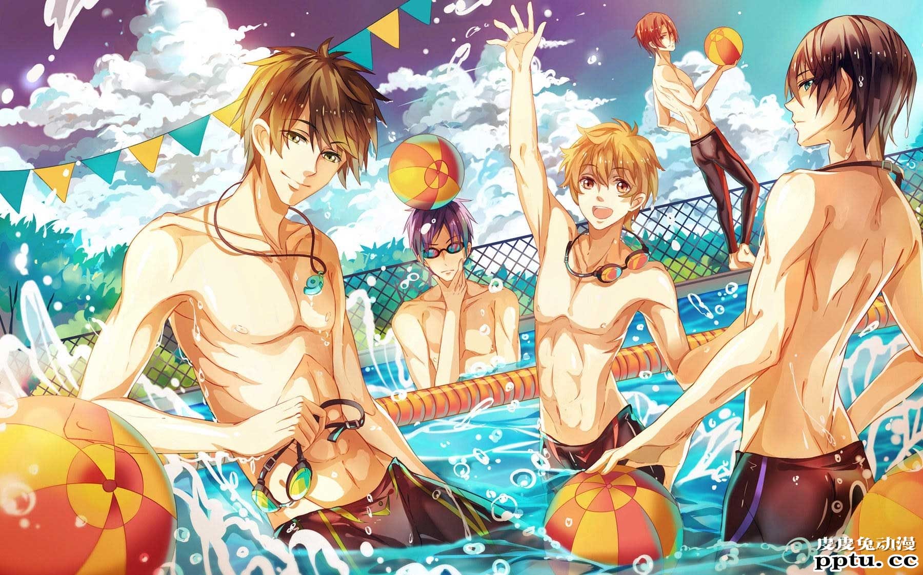 《free!》男子游泳部动漫图片分享