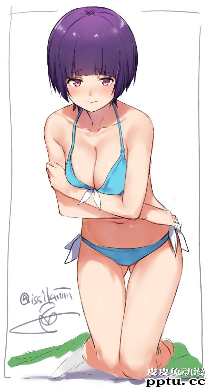 比基尼动漫女孩图片分享