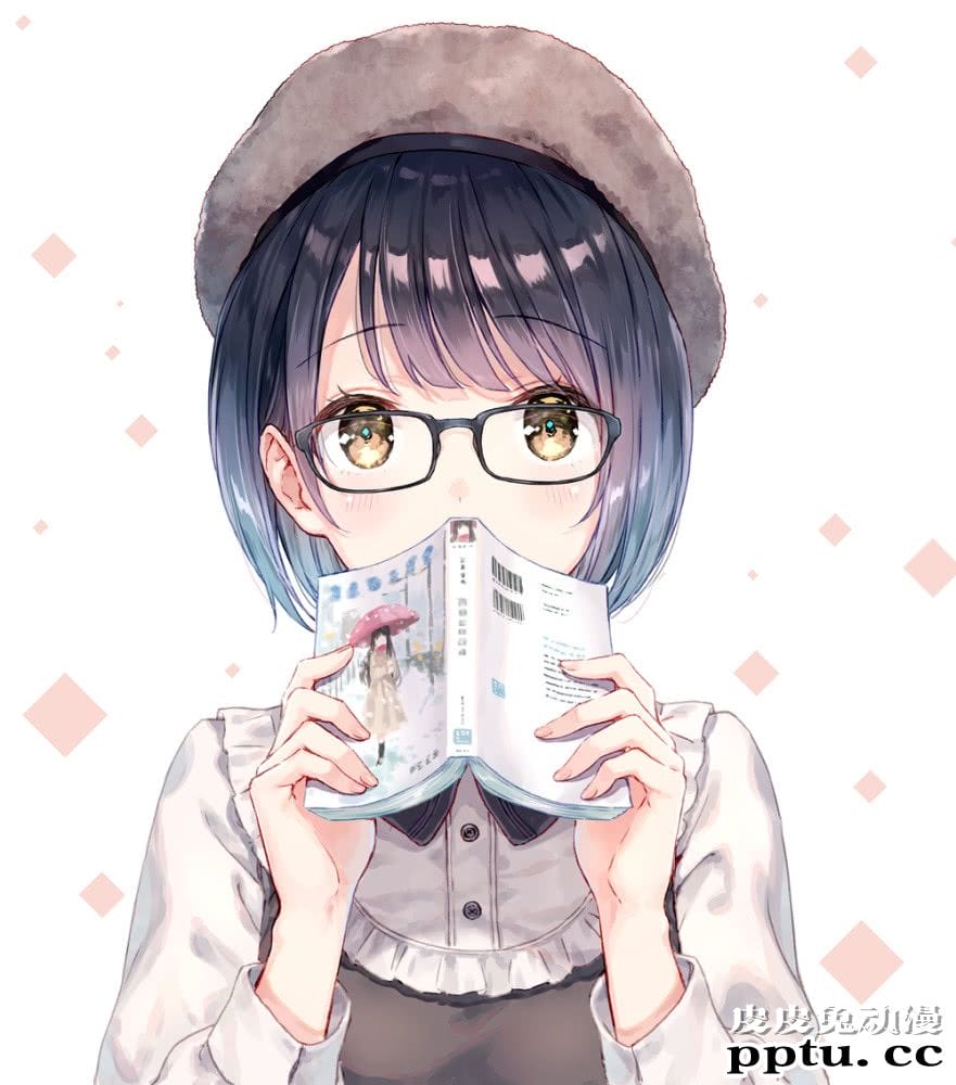 P站美图推荐——短发妹子