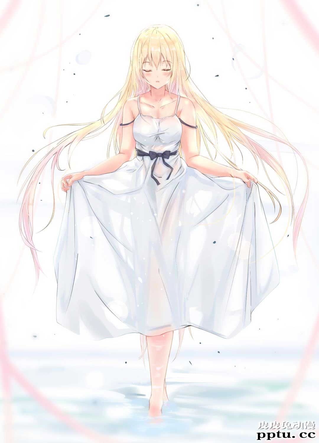 好看的吊带裙动漫MM合集