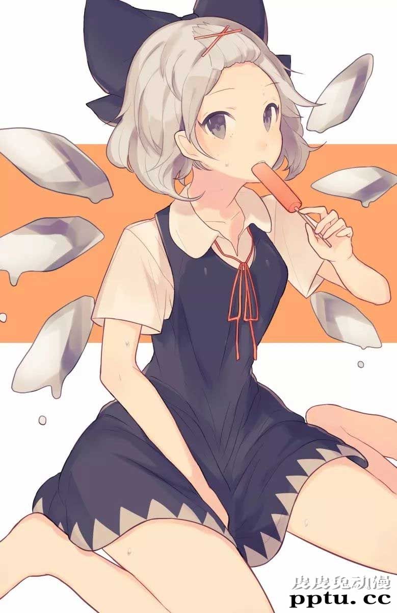 吃冰棍的动漫MM