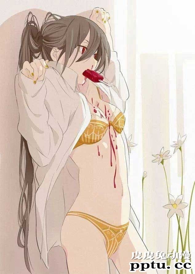 吃冰棍的动漫MM