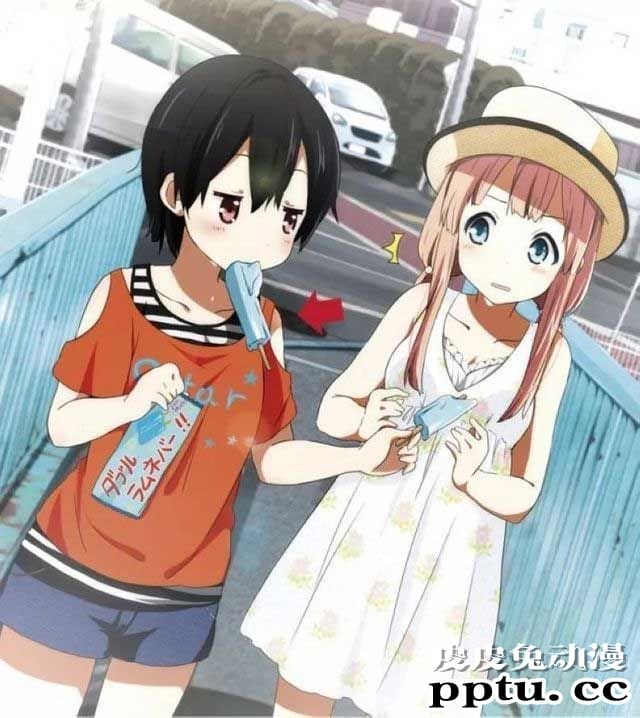 吃冰棍的动漫MM