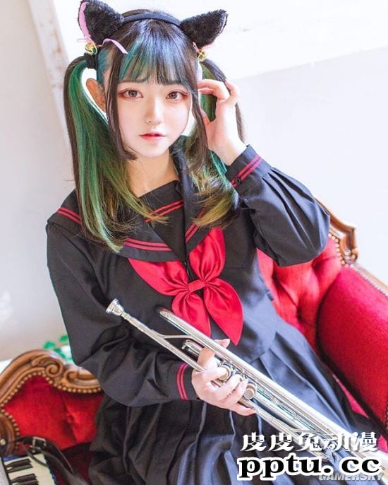 俏皮可爱的精致樱花妹 充满青春气息的岛国正妹COSER