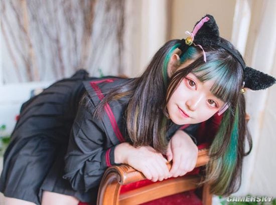 俏皮可爱的精致樱花妹 充满青春气息的岛国正妹COSER