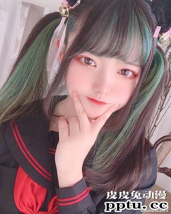 俏皮可爱的精致樱花妹 充满青春气息的岛国正妹COSER