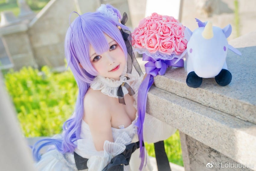 《碧蓝航线》独角兽Cosplay【CN:Loluuuuuu】-皮皮兔动漫