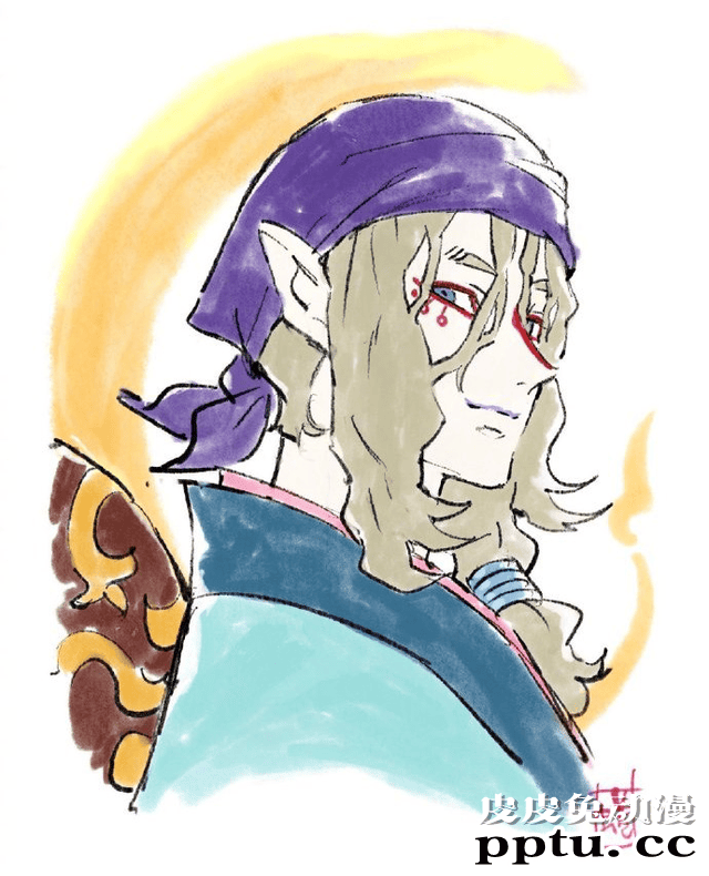 漫画「怪化猫」作者绘制卖药郎新插画公开-皮皮兔动漫