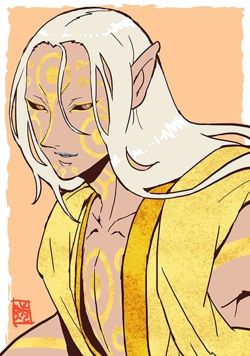 漫画「怪化猫」作者绘制卖药郎新插画公开