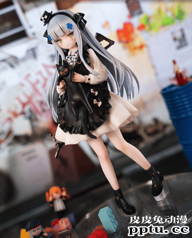 「少女前线」HK416黑猫的赠礼Ver.手办登场