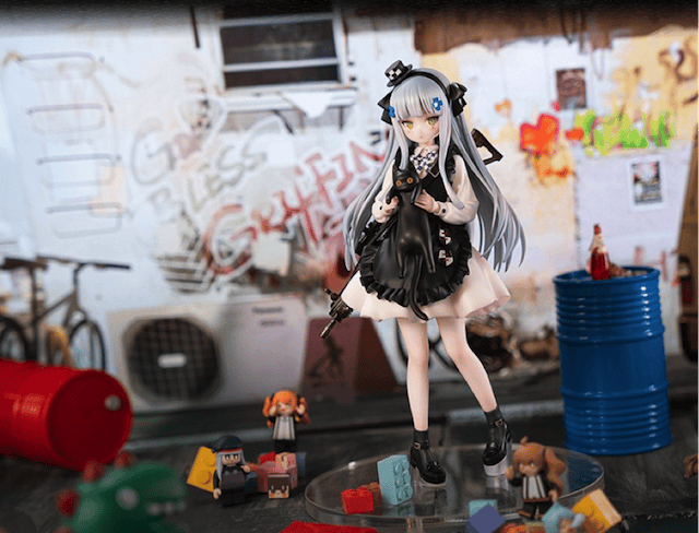 「少女前线」HK416黑猫的赠礼Ver.手办登场