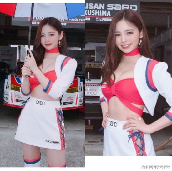日本性感靓模变身职业赛车手 对汽车疯狂迷恋