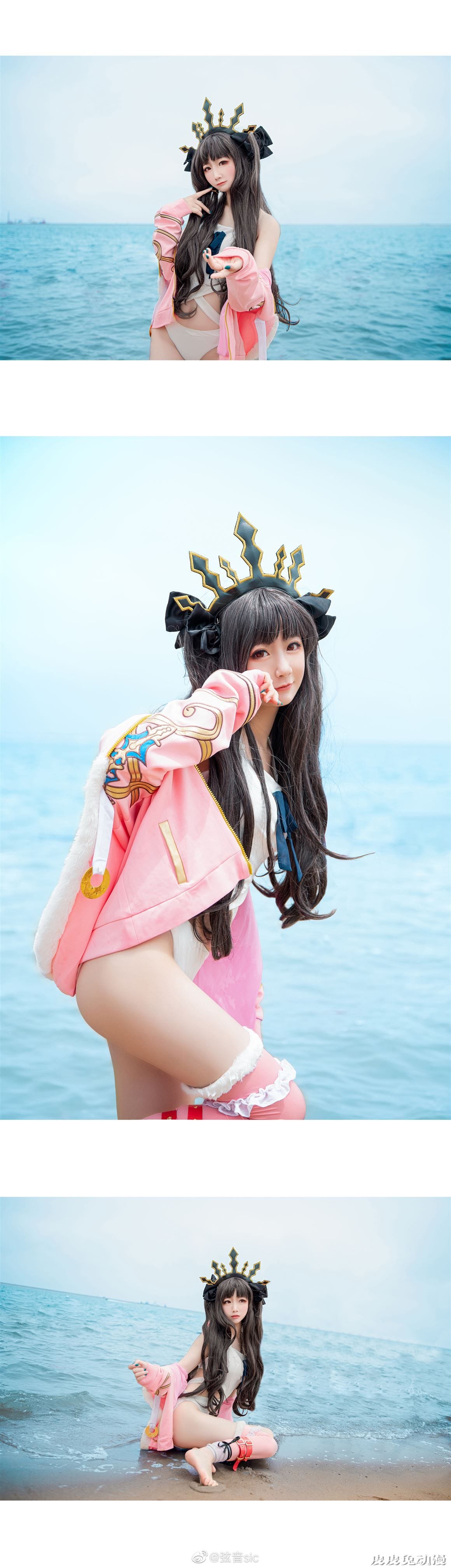 《Fate/GrandOrder》伊什塔尔水着Cosplay【CN:弦音sic】