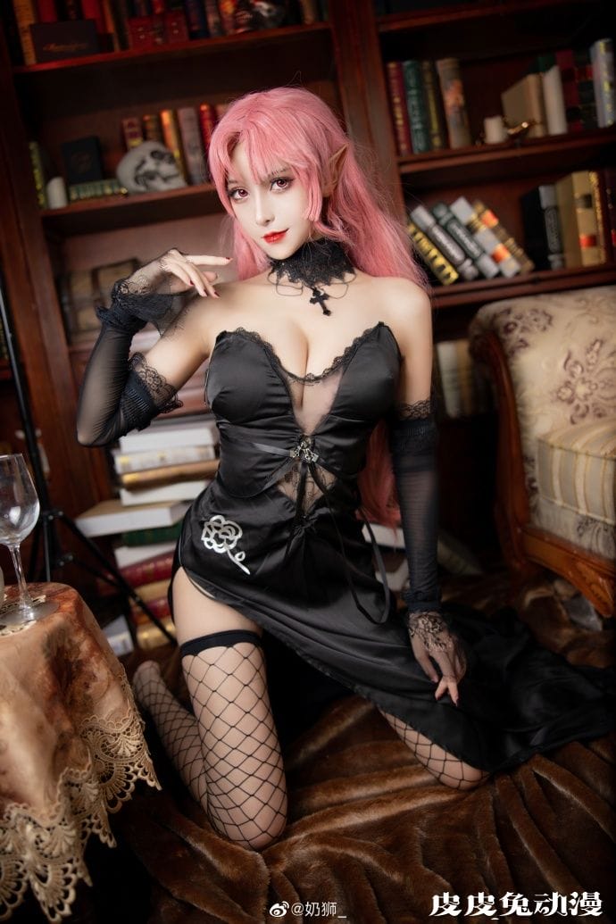 《碧蓝航线》约克公爵之永夜的卡罗拉Cosplay【CN:奶狮】