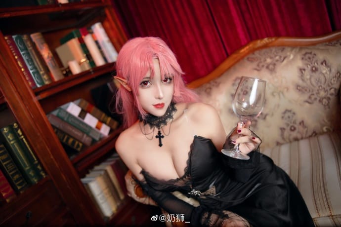《碧蓝航线》约克公爵之永夜的卡罗拉Cosplay【CN:奶狮】