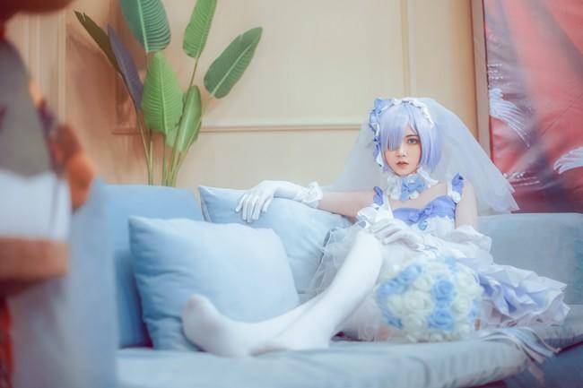 《Re：从零开始的异世界生活》雷姆花嫁Cosplay【CN:君珺】