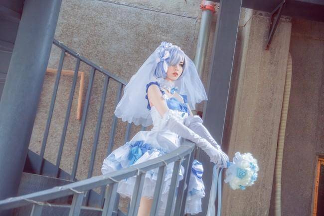 《Re：从零开始的异世界生活》雷姆花嫁Cosplay【CN:君珺】
