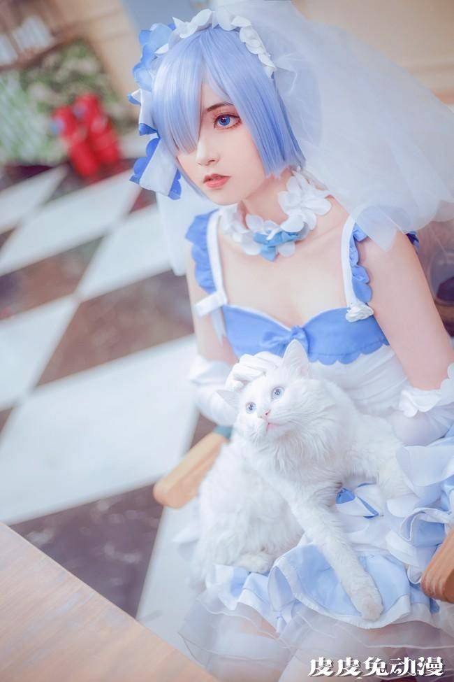 《Re：从零开始的异世界生活》雷姆花嫁Cosplay【CN:君珺】