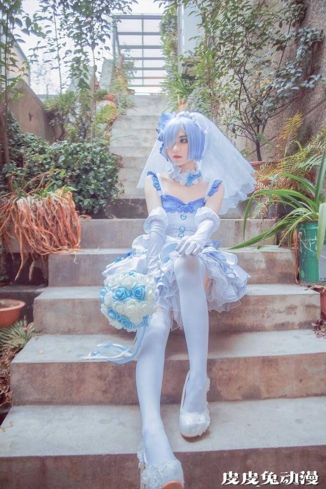 《Re：从零开始的异世界生活》雷姆花嫁Cosplay【CN:君珺】