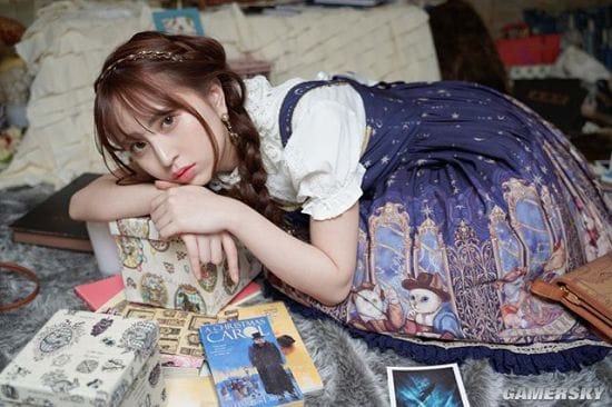 喜欢可爱的双马尾 岛国正妹画师竹内星菜内含有趣的灵魂