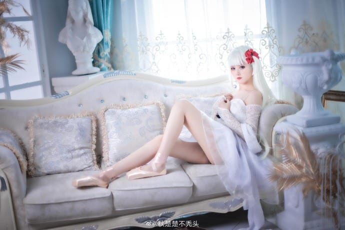 《碧蓝航线》翔鹤美腿Cosplay【CN:秋楚楚】-皮皮兔动漫
